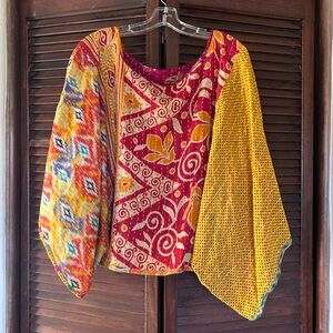 Colorful Reversible Bohemian Women's Top